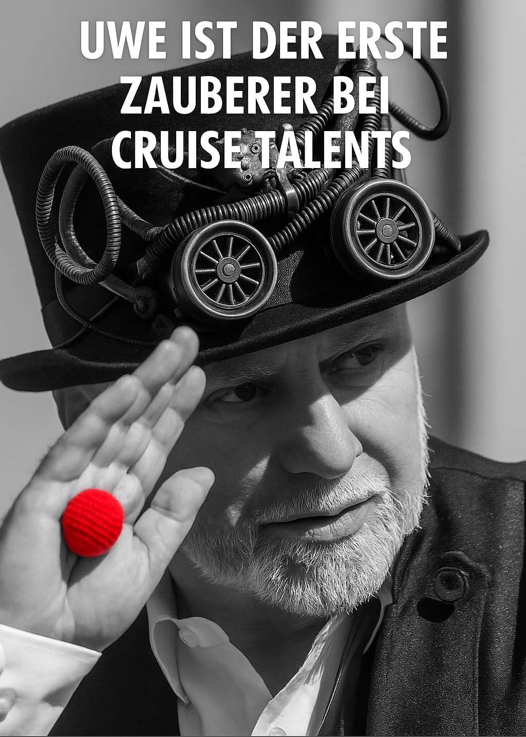 Magie an Bord: Uwe ist der erste Zauberer bei Cruise Talents